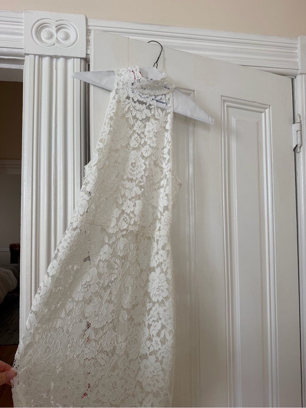 Amanda Uprichard White Lace Halter Maxi Dress - worn once! - Picture 3 of 3
